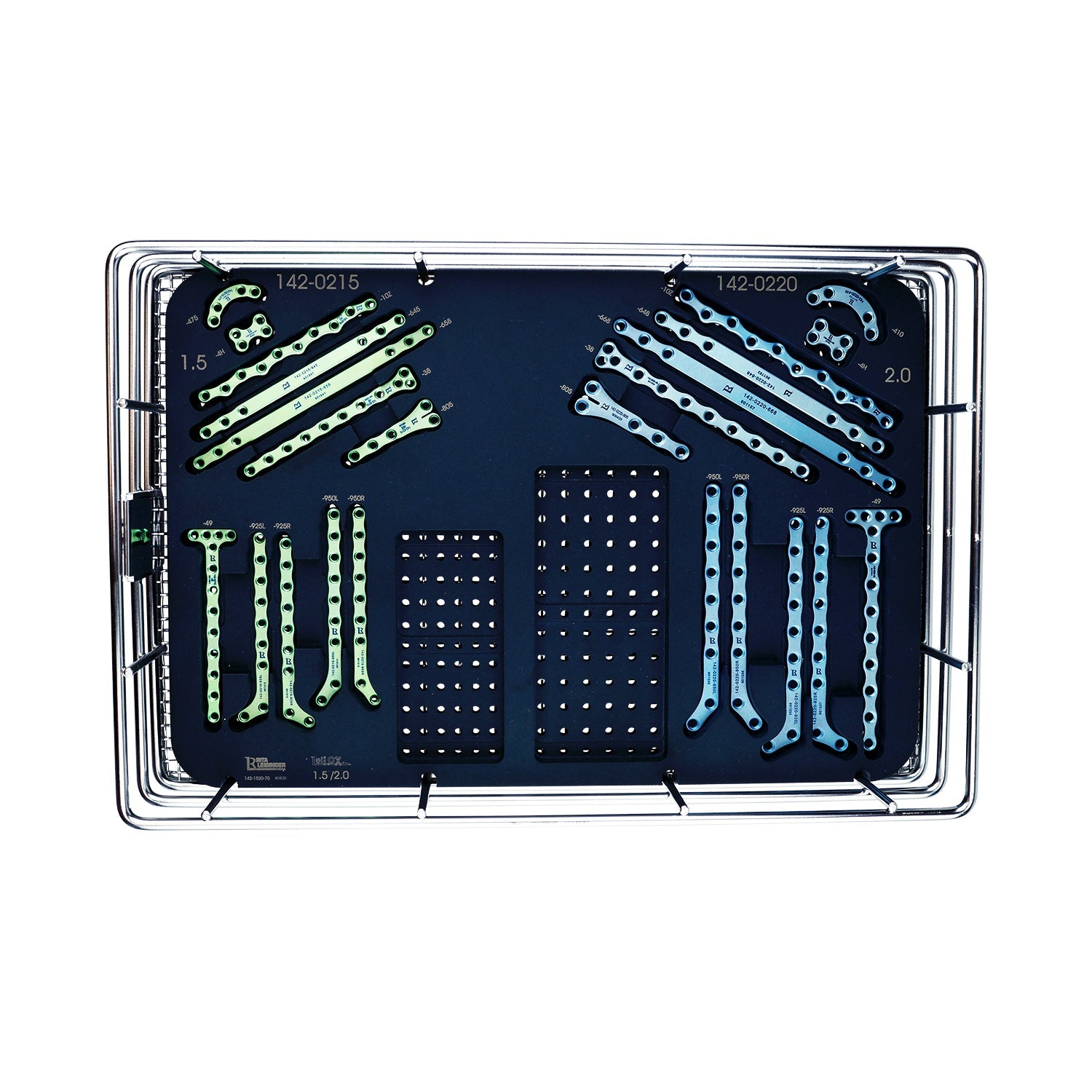 1.5/2.0mm Challenger Locking Set Titanium