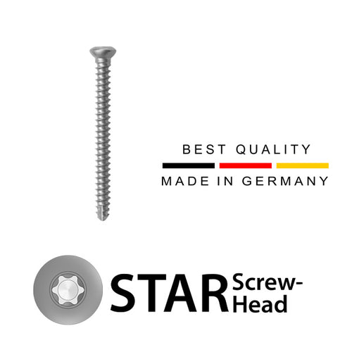 2.4 Cortical Screw (Non-Locking) Stainless Steel