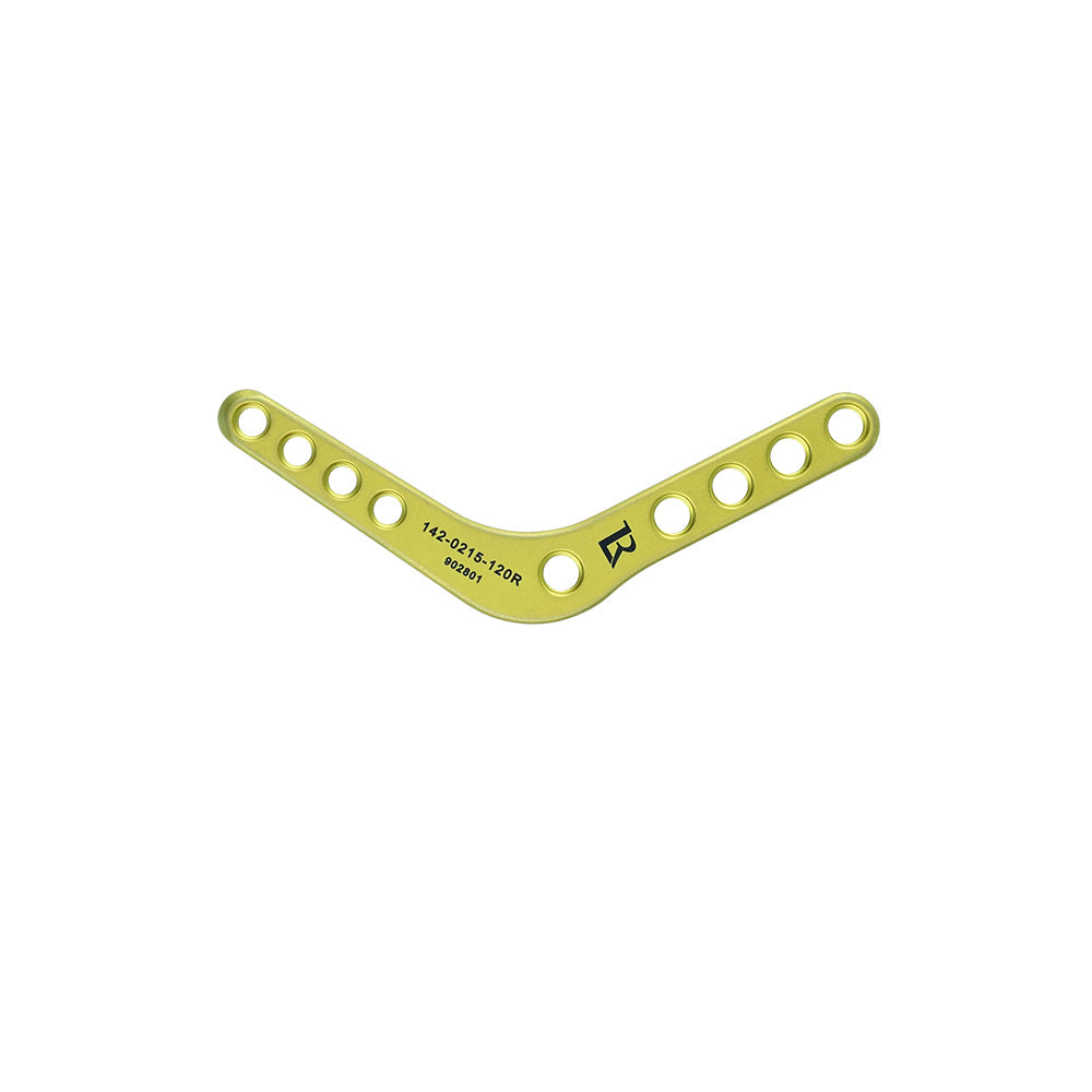 LeiLOX 1.5/2.0 Arthrodesis Plates, angled