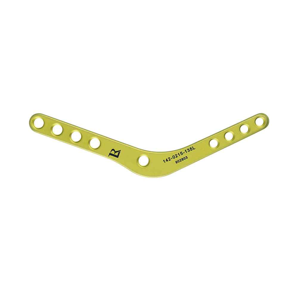 LeiLOX 1.5/2.0 Arthrodesis Plates, angled