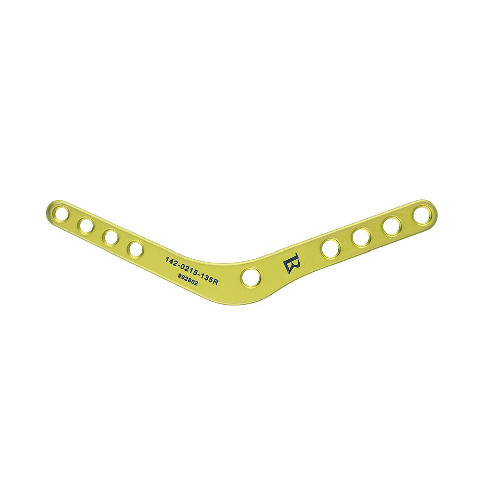 LeiLOX 1.5/2.0 Arthrodesis Plates, angled