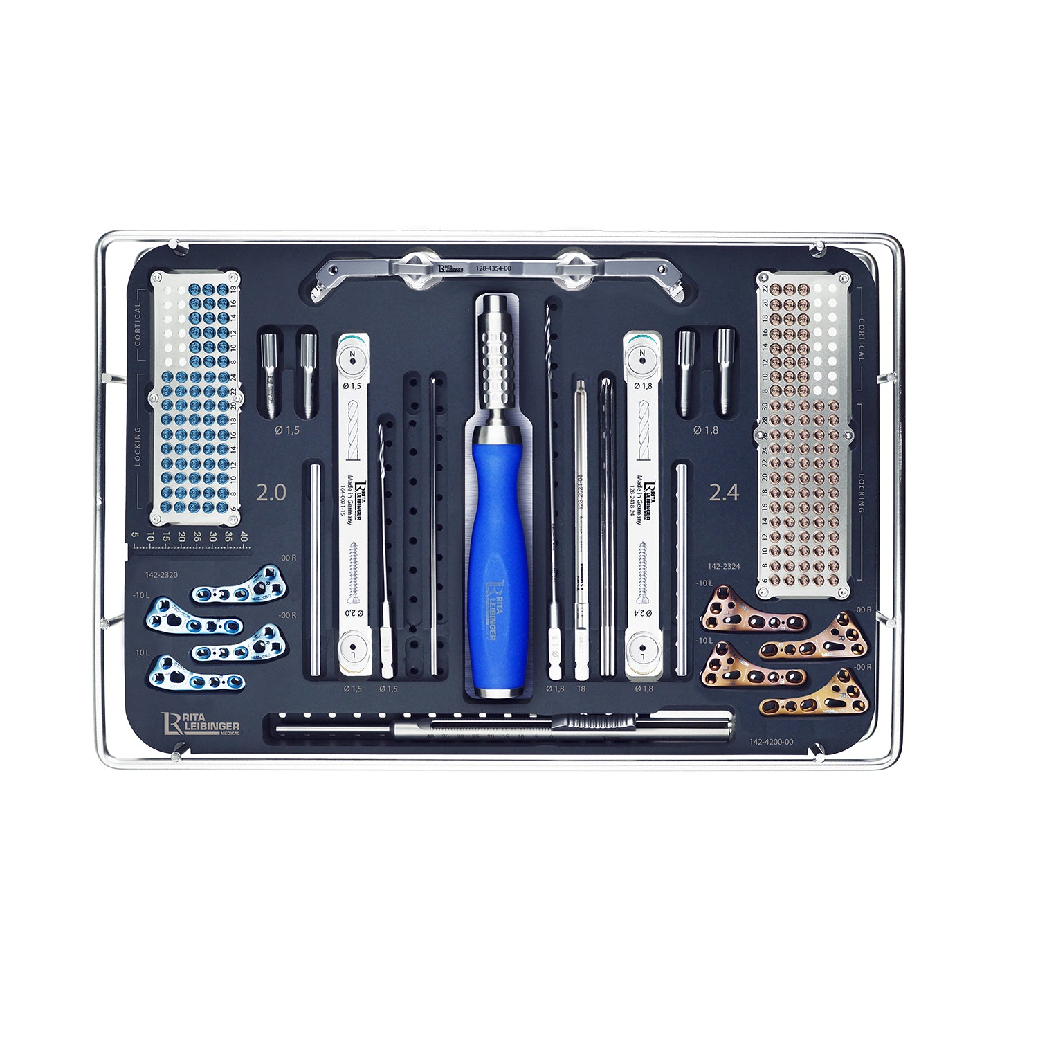 Tray for CBLO 2.0/2.4 (without contents, with lid)