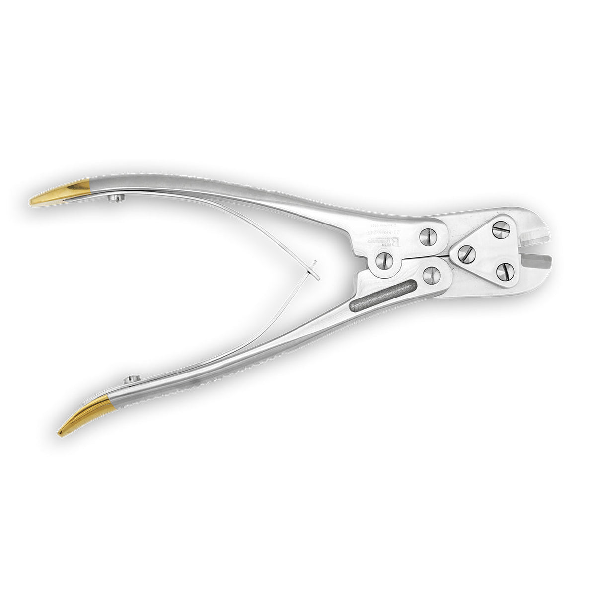 Bone Plate Cutter with Deburring Groove