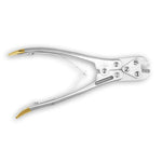 Bone Plate Cutter with Deburring Groove