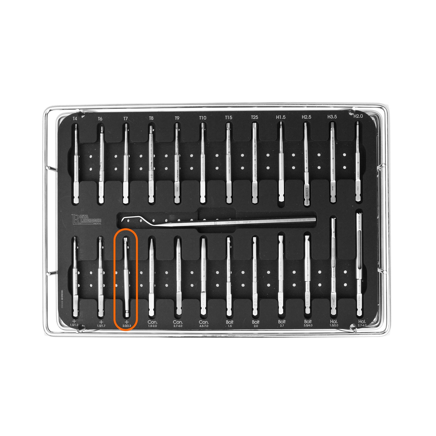 Screwdriver Shaft Cross Drive, AO, CD 2.0/2.3