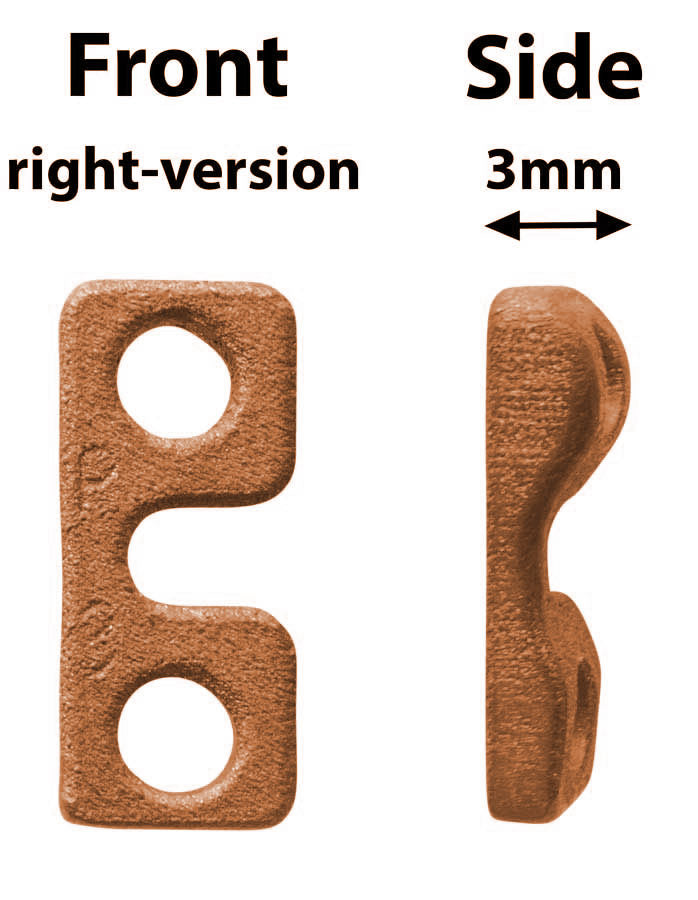 2.4mm "Medium" Patella Spacers