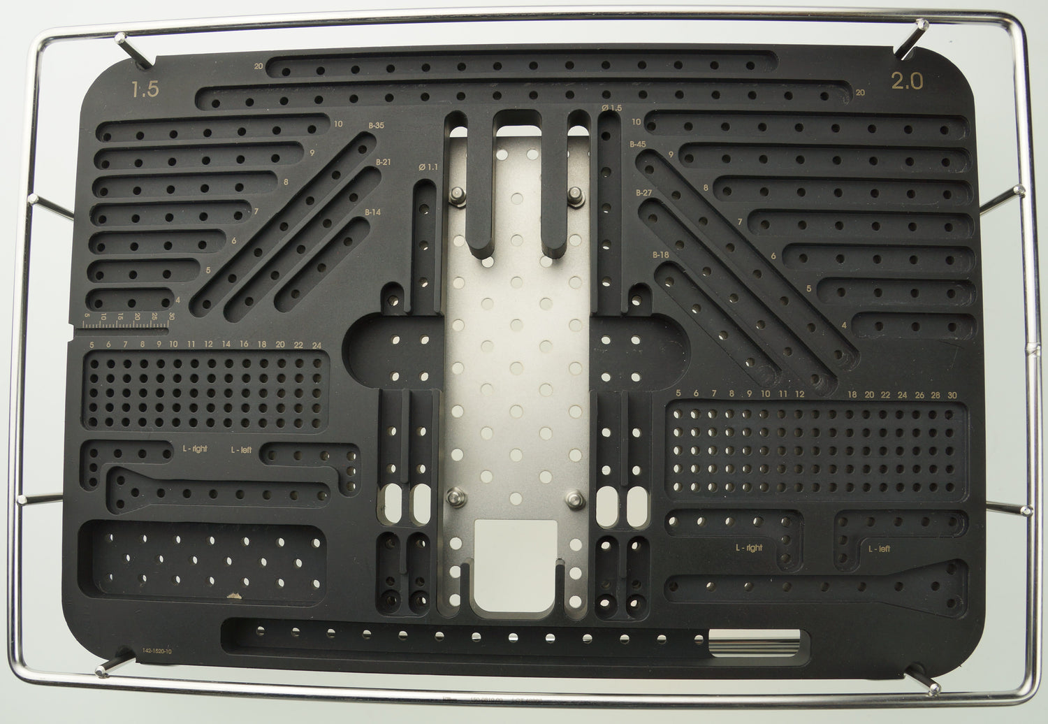 Tray for LeiLOX 1.5 / 2.0 Set (without contents, with lid)