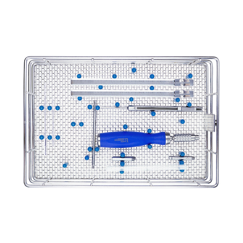 Tray for 2.0/2.4 LeiLOX Straight/Reconstruction Instruments (without contents, with lid)