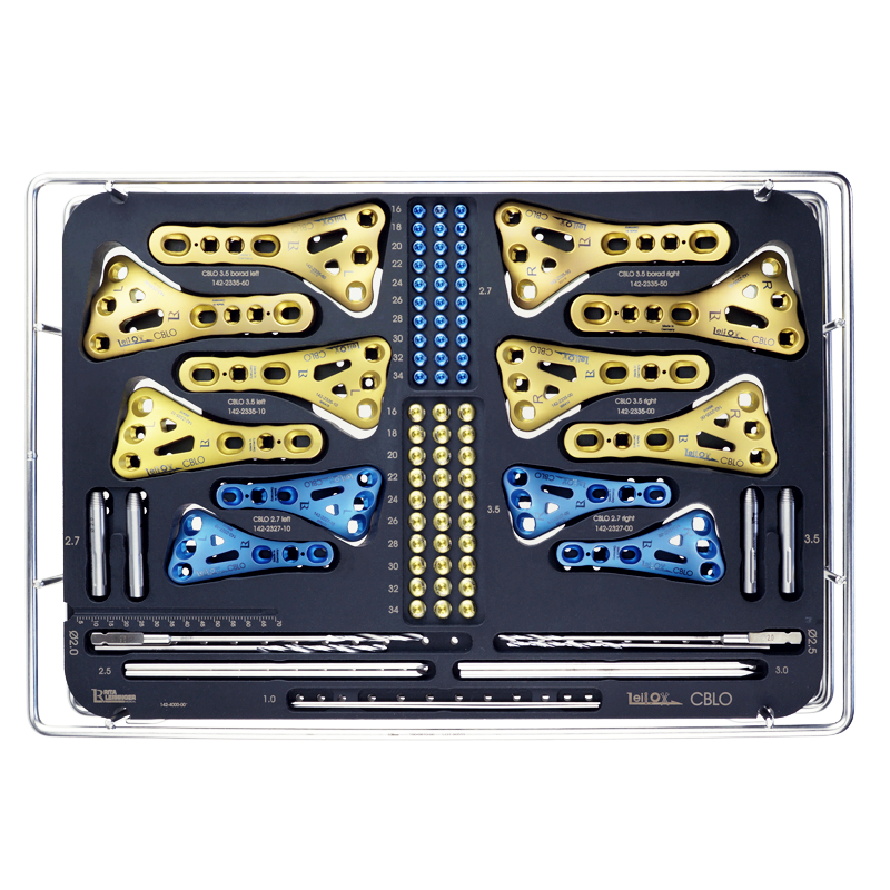 Tray for CBLO 2.7/3.5 (without contents, with lid)