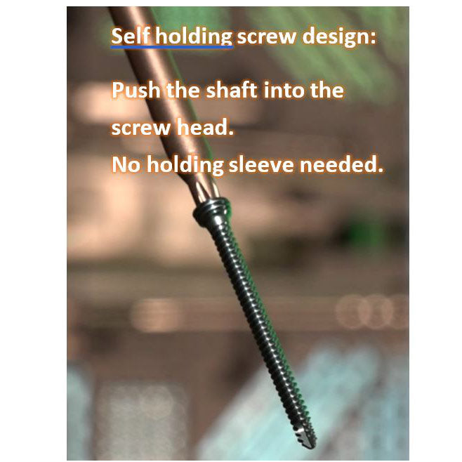 2.0 Cortical Screw, Titanium, LeiStar